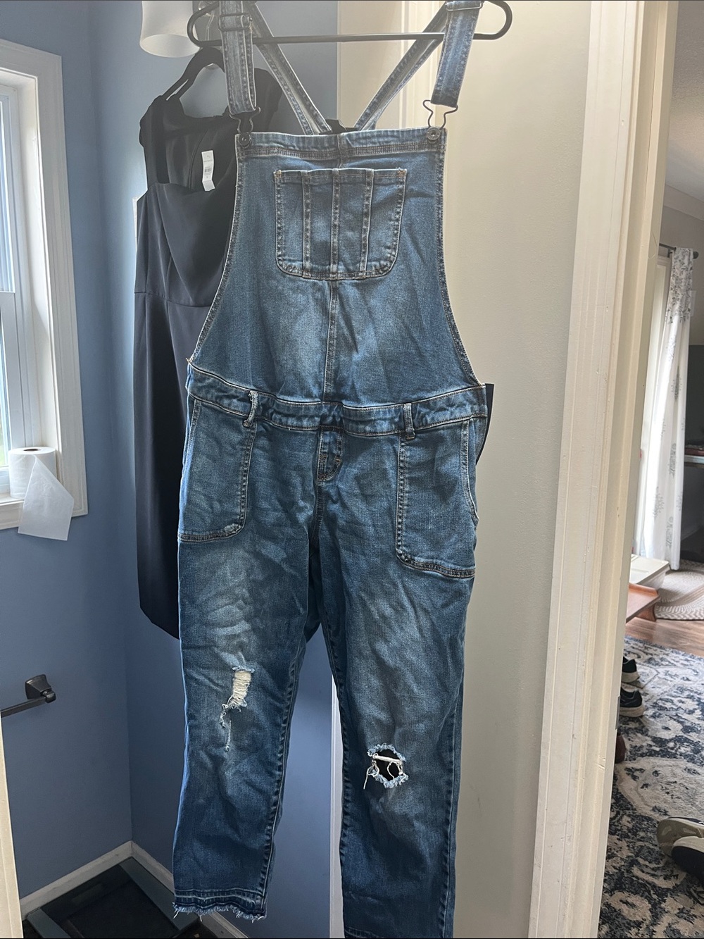 Indigo Blue Maternity Overalls